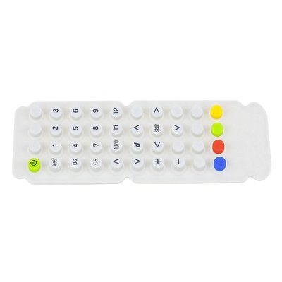Industrielle Silikon-Gummi-Tastatur mit LED-Hintergrundbeleuchtung