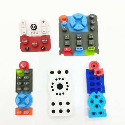 Maßgeschneiderte Wasserdichte P+R Silicone Gummi Tastatur-Controller Tasten