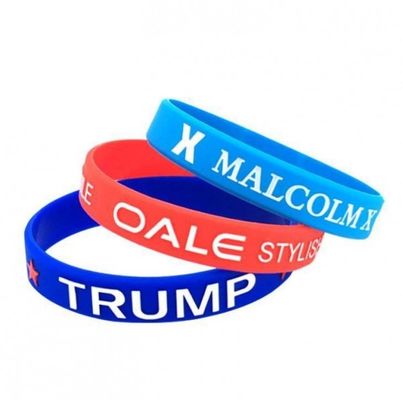 Gummiband Debossed, fertigen alle Arten Silikonarmbänder, Manschetten und anderes Silikonhandwerk besonders an