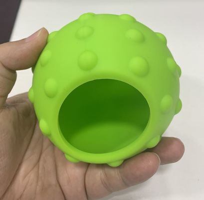 Laser, der Silikonkautschuk-Ärmel für Erschütterungs-Massage-Ball ätzt
